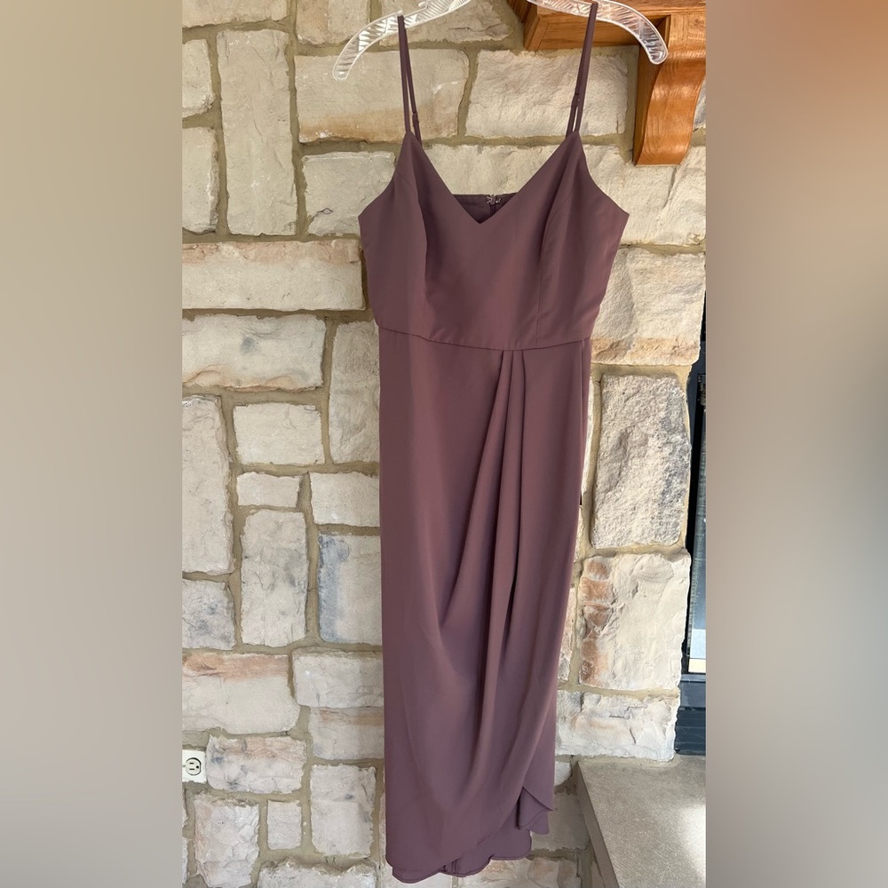 Lulu's Mauve Maxi Dress